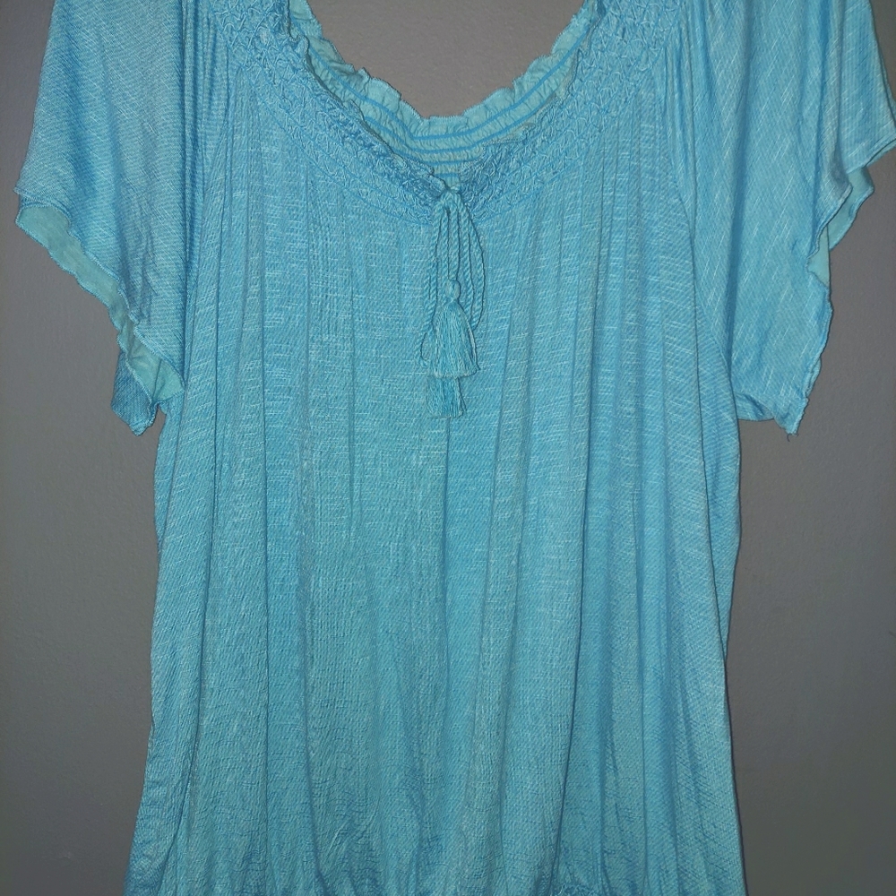 Northern Reflection Short Sleeve Blouse